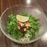 Avocado coriander salad