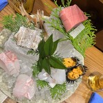 鯛めし 銀家 - 造り盛り