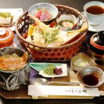 Masutomi Shinobu No - 花かご御膳　１６８０円