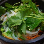 創作茶屋 まきの木 - 石焼きシーフード茶漬けを2013.8