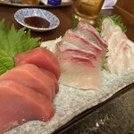 正乃家 - この辺りで一番のお刺身