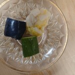 松喜 - キュウリとなすと白菜の漬物 良く漬かっております 毎日こういうのが食べれたらなぁ