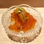 Sushi Itsutsu - ウニ　いくら　小丼