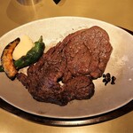 Osteria IL VIAGGIO - アンガス牛の薪焼きリブロースステーキ（200g）