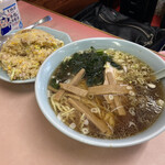 新華楼 - ラーメンチャーハンセット（1,200円）