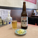 新華楼 - 瓶ビール大（650円）