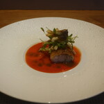 フィエルテ - 和歌山県産 鮎/ガスパチョ/水ナス