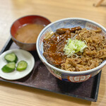 はらみ専門店 㐂晴屋 - 牛はらみ ＆ カルビ ハーフ丼 大☆