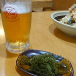 沖縄居酒家 石垣島 - お通しの海ぶどう