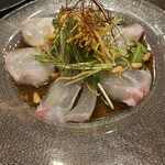 中華厨房 一歩 - 鮮魚のカルパッチョ