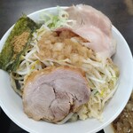 ラーメンどでん - 真上から(｡･･｡)