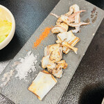 味楽 - イカゲソの塩焼き