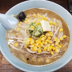 熊王ラーメン - 塩バター　850円