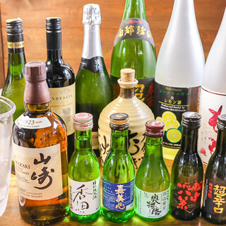種類豊富なお酒を嗜む☆6種類の日本酒もおすすめ◎