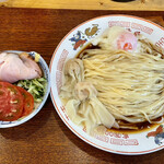 Ramen FeeL - 冷やし中華(大盛り)ワンタントッピング