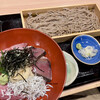Soba Dokoro Inataya - 日替わりランチ‼︎　海鮮丼と蕎麦セット