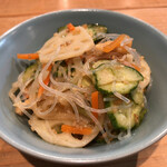 むこのっそん - 蓮根ときゅうりの酢のもの