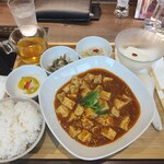 火鍋三田 薬膳なつめ - 麻婆豆腐定食