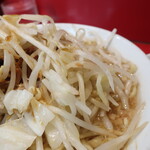 ラーメン二郎 - ヤサイ（そのまま）