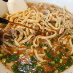 ラーメン二郎 - 赤酢投入～♪