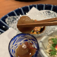 南風楼 - 帆立のうま煮、箸上げ