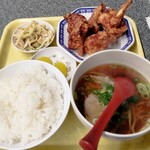 中華料理 桃園 - ラーメン定食A　７５０円