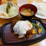 味一 - 2022年6月　ハンバーグ定食【税込960円】