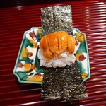 新町あだち - 雲丹手巻き寿司