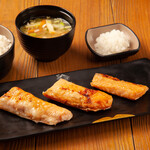 Salmon Harasu set meal