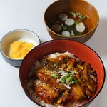 Eel cut rice bowl