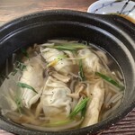 Homemade soup Gyoza / Dumpling hotpot