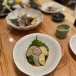 酒膳 和魭 - アボカドの酢みそあえ