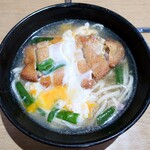 かな福 - カツとじうどん