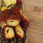 Sake To Meshi Mametan - 煮カツ（ささみチーズ）