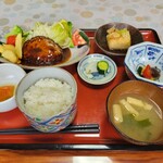 御馳走亭ちゃぽん - ◆「手作りハンバーグ御膳」