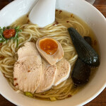 ラハメン ヤマン - 「鶏の冷た〜い塩らは」1000円