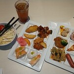 神戸クックワールドビュッフェ リノアス八尾店 - 多彩な料理アラカルト。美味しかったです!。