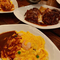 グリル満天星 麻布十番 新宿店 - ハヤシライス、オムライス グリル満天星 麻布十番 新宿店 - ハヤシライス、オムライス