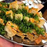 鶴亀八番 - カレー風味のネギマヨ餃子