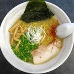 ラーメン くるのや - 塩ラーメンのアップ