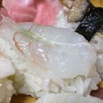 寿司一代 - 『お好み生寿司8貫』の生えび