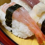 寿司一代 - 『お好み生寿司8貫』の甘えび