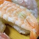 寿司一代 - 『お好み生寿司8貫』の蒸しえび