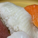 寿司一代 - 『お好み生寿司8貫』のえんがわ