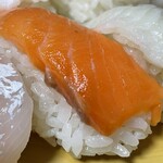 寿司一代 - 『お好み生寿司8貫』のサーモン