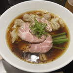 Ramen Hachino Ashiha - チャーシューわんたん麺醤油