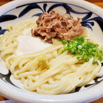 Sanukiudommiyanoya - 肉玉ぶっかけ熱１．５盛り