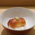 Sushi kagura - 河豚白子ご飯