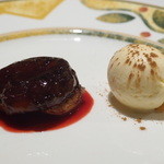 レストラン アラジン - Aug, 2013 無花果のタルトタタン ＆ シナモンアイスクリーム