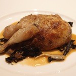 レストラン アラジン - Aug, 2013 ウズラの茸とワイルドライス詰めロースト